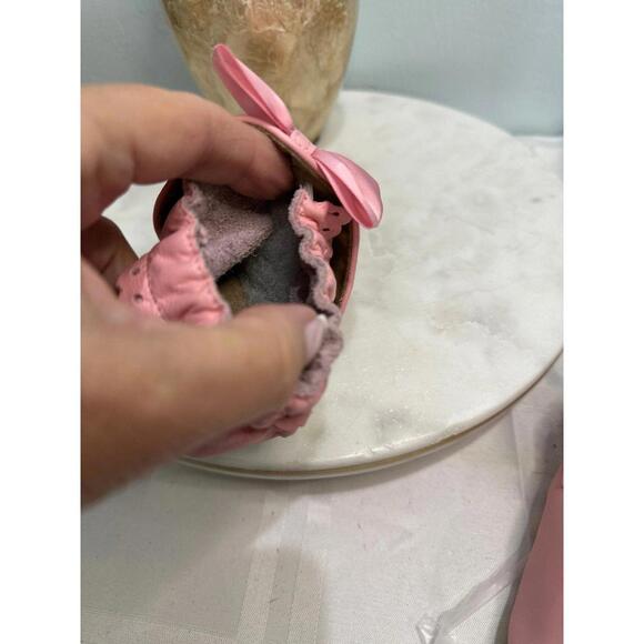 Robeez Leather Shoes Brand New Pink Toddler size 3-4 - Picture 4 of 8